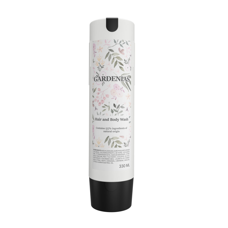 GARDENIAS żel 2w1 do mycia włosów i ciała o zapachu owoców cytrusowych 330ml GARDENIAS żel 2w1 do mycia włosów i ciała o zapachu owoców cytrusowych 330ml